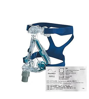 瑞思迈呼吸面罩Mirage-Quattro-Ful-Faca-Mask